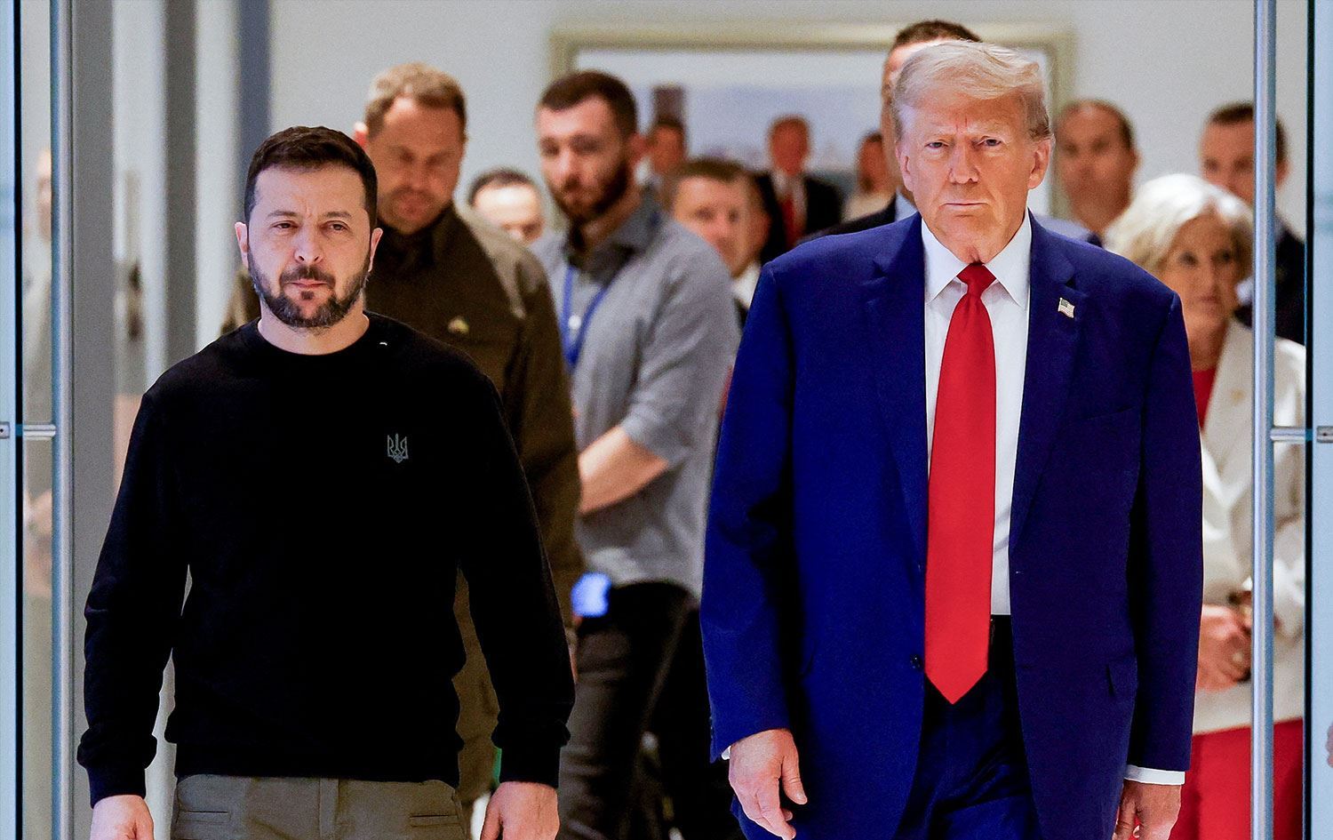 Foto: ABD Başkanı Donald Trump ve Ukrayna Devlet Başkanı Volodimir Zelenskiy/Reuters