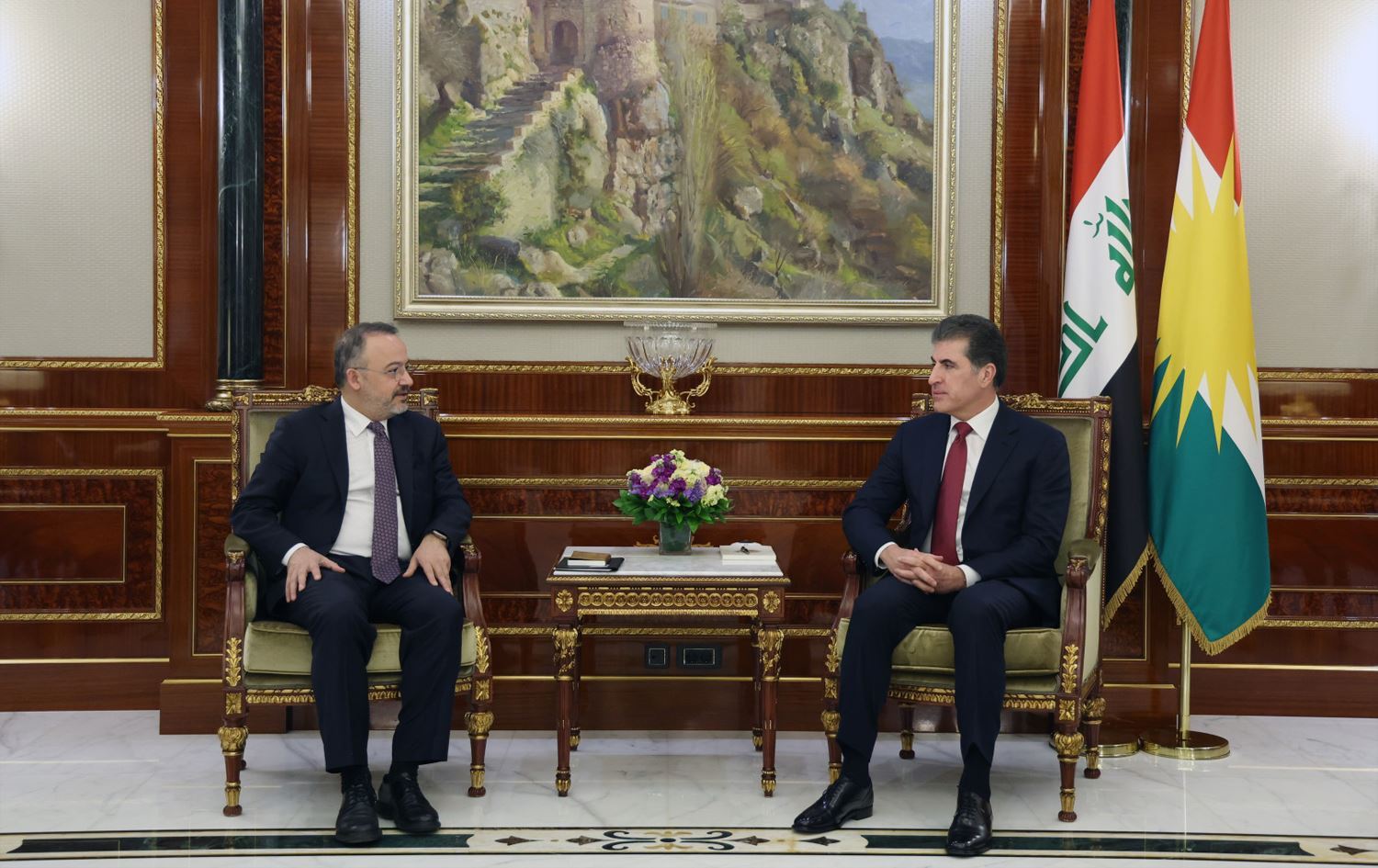 Neçirvan Barzani: Barış sürecine desteğimizi bir kez daha vurguluyoruz  