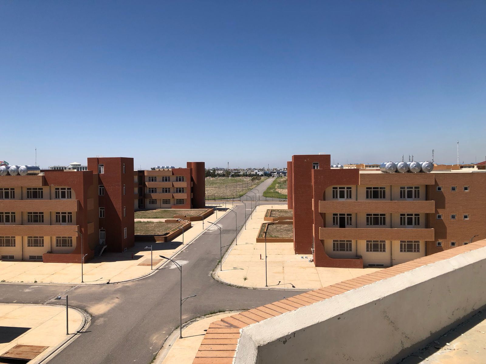 دیمەنێکی بەشە نێوخۆیی نوێی زانکۆی سەلاحەدین. 