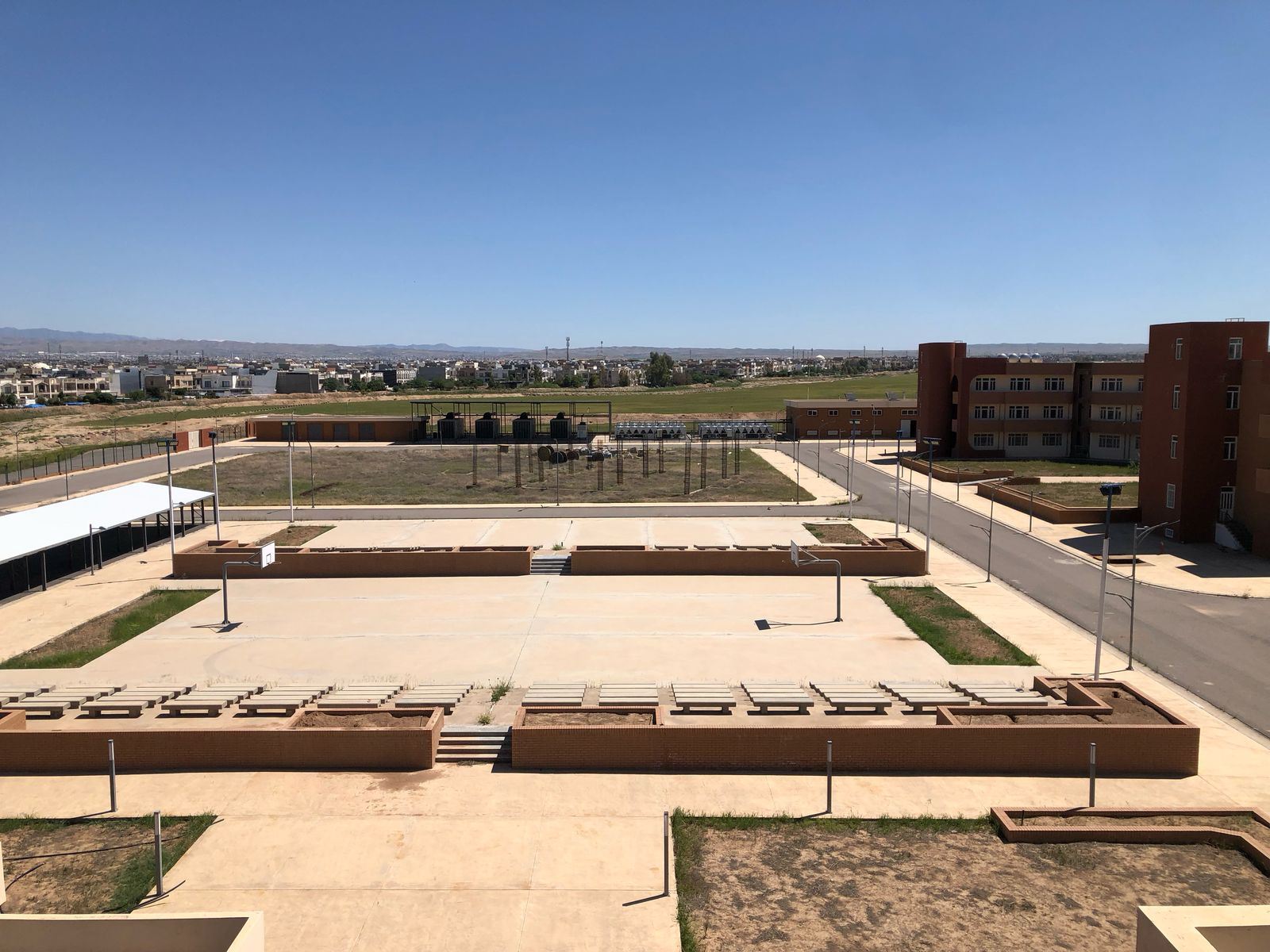 دیمەنێکی بەشە نێوخۆیی نوێی زانکۆی سەلاحەدین. 