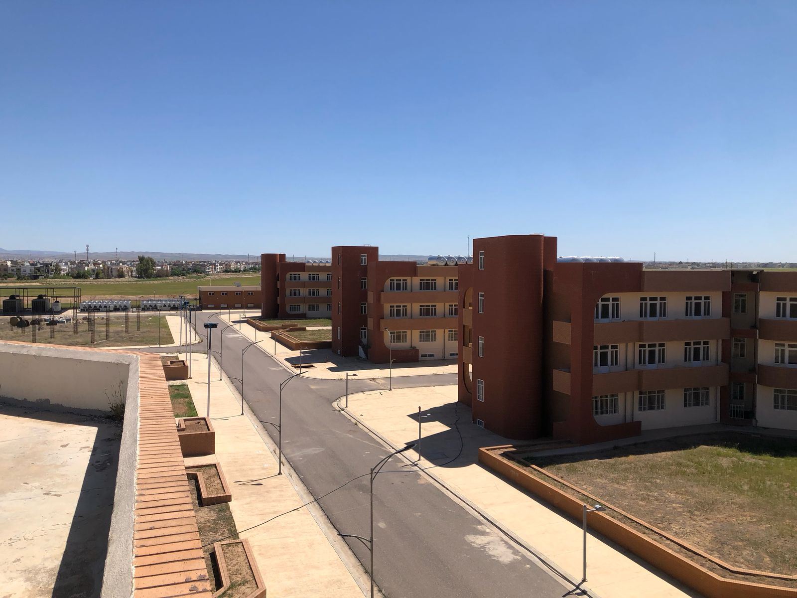 دیمەنێکی بەشە نێوخۆیی نوێی زانکۆی سەلاحەدین. 