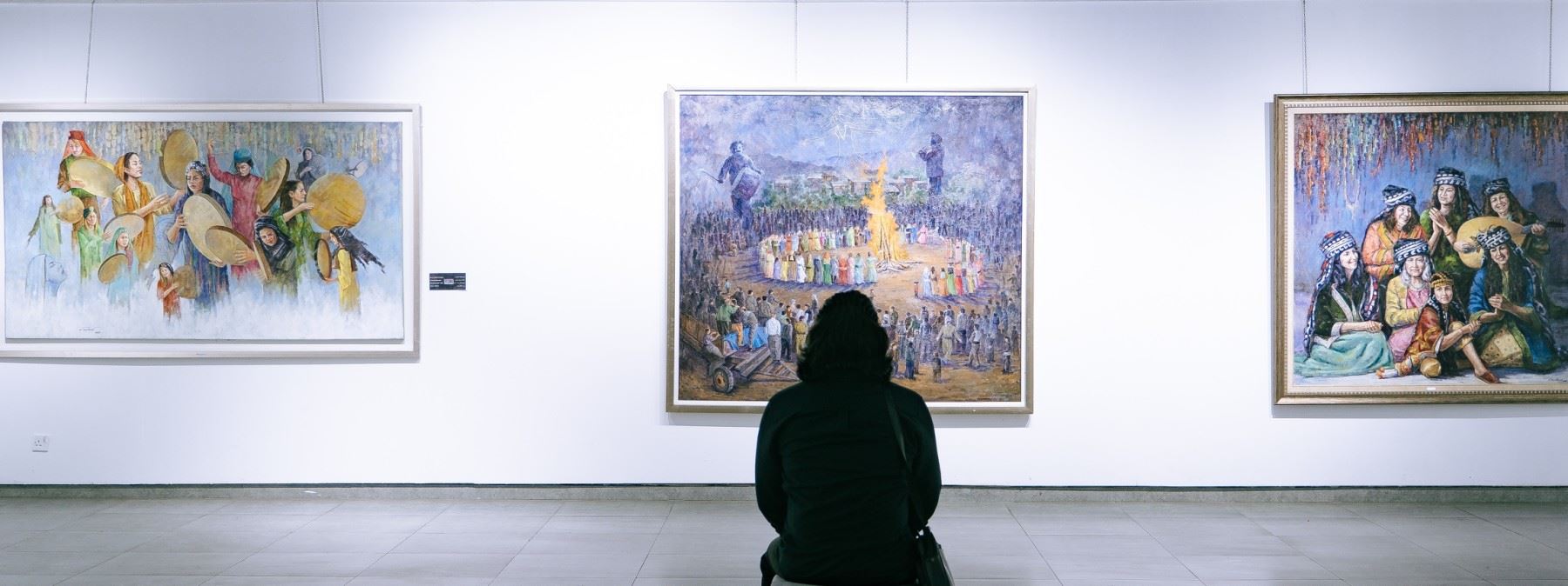 پێشانگەی 'رەنگ، ژن، کۆمەڵگە' لە هەولێر