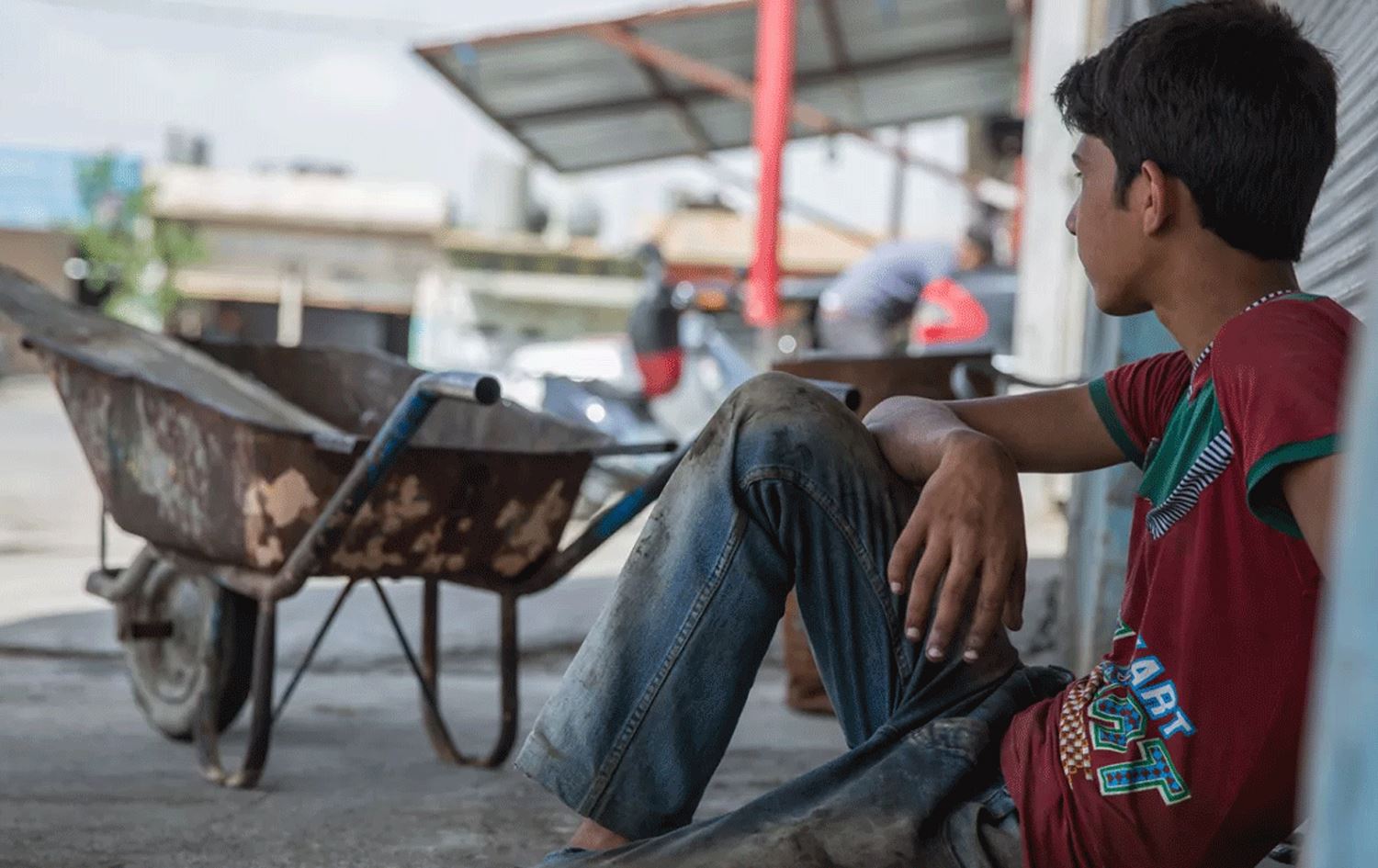 Zarokekî karker/Wêne: UNICEF