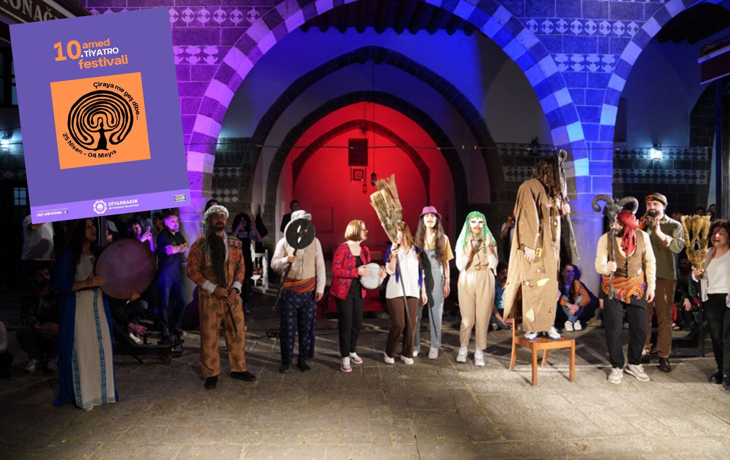 10. Amed Tiyatro Festivali 25 Nisan'da başlıyor