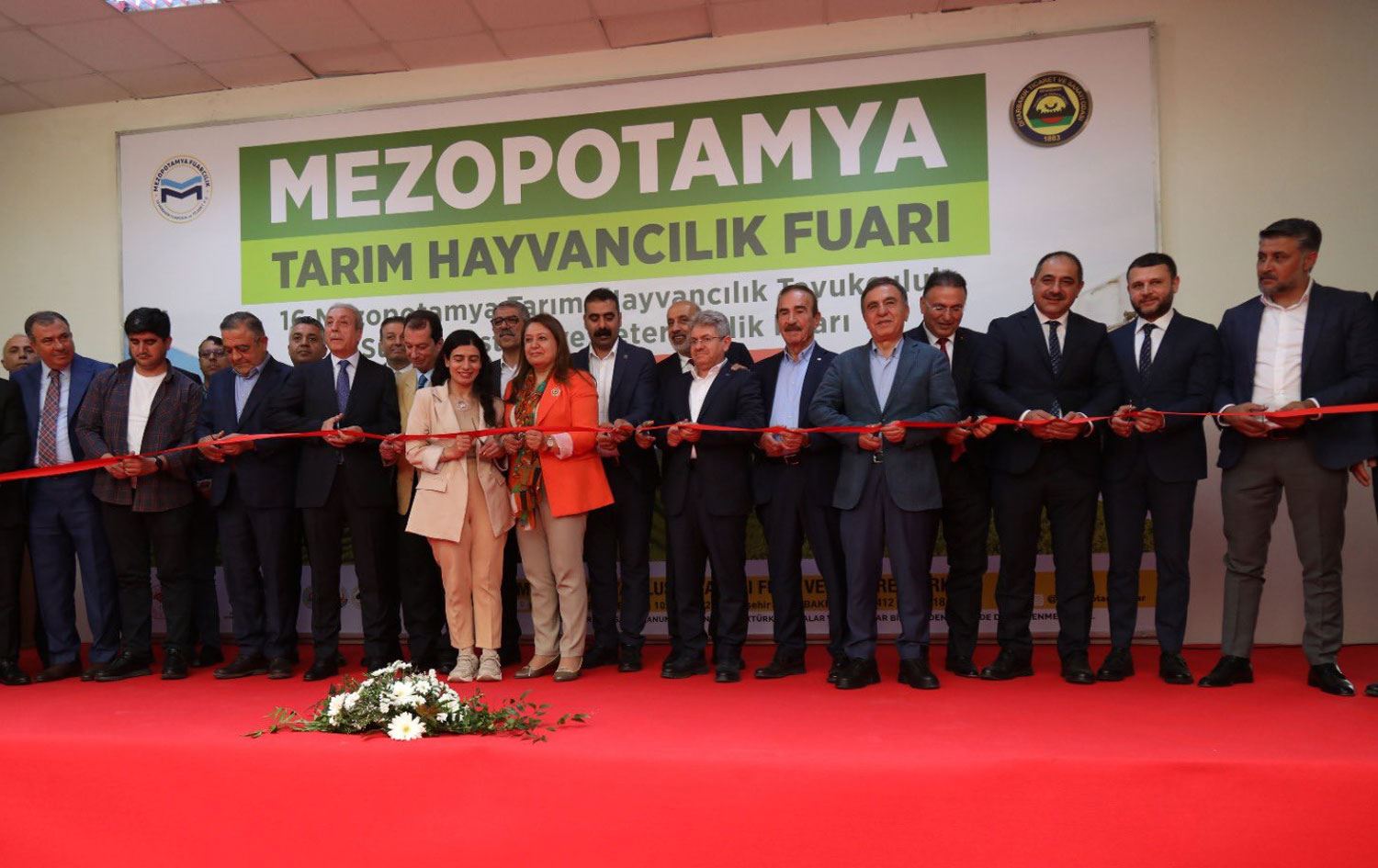 Fuarın açılış töreninden kare