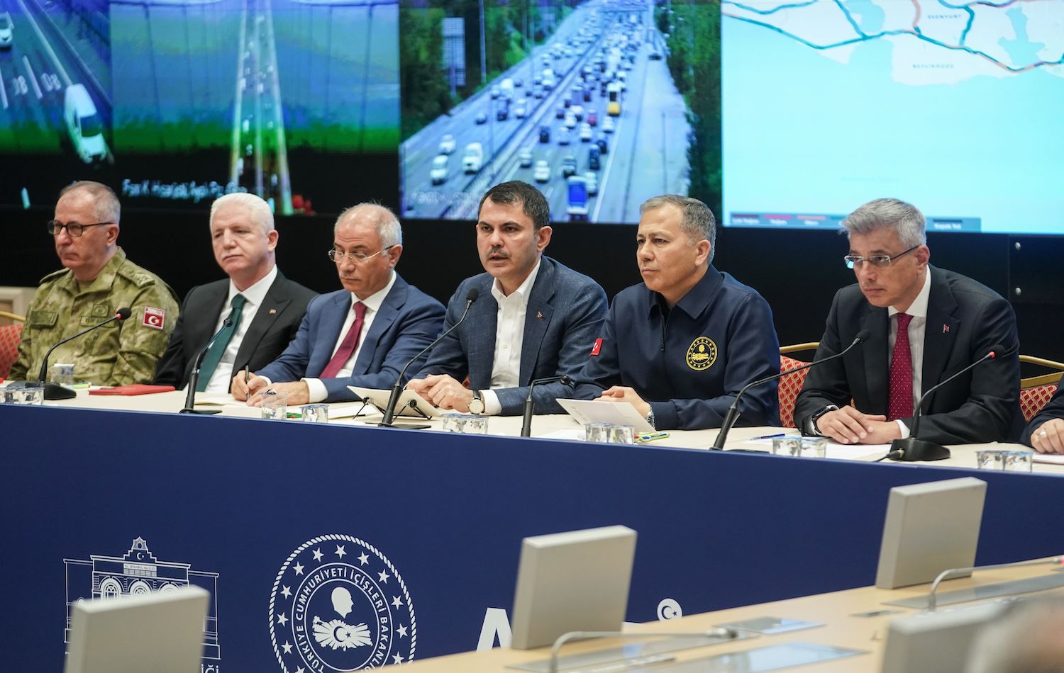 Üç bakan yürütülen çalışmalar hakkında bilgi verdi / Fotoğraf: AA 