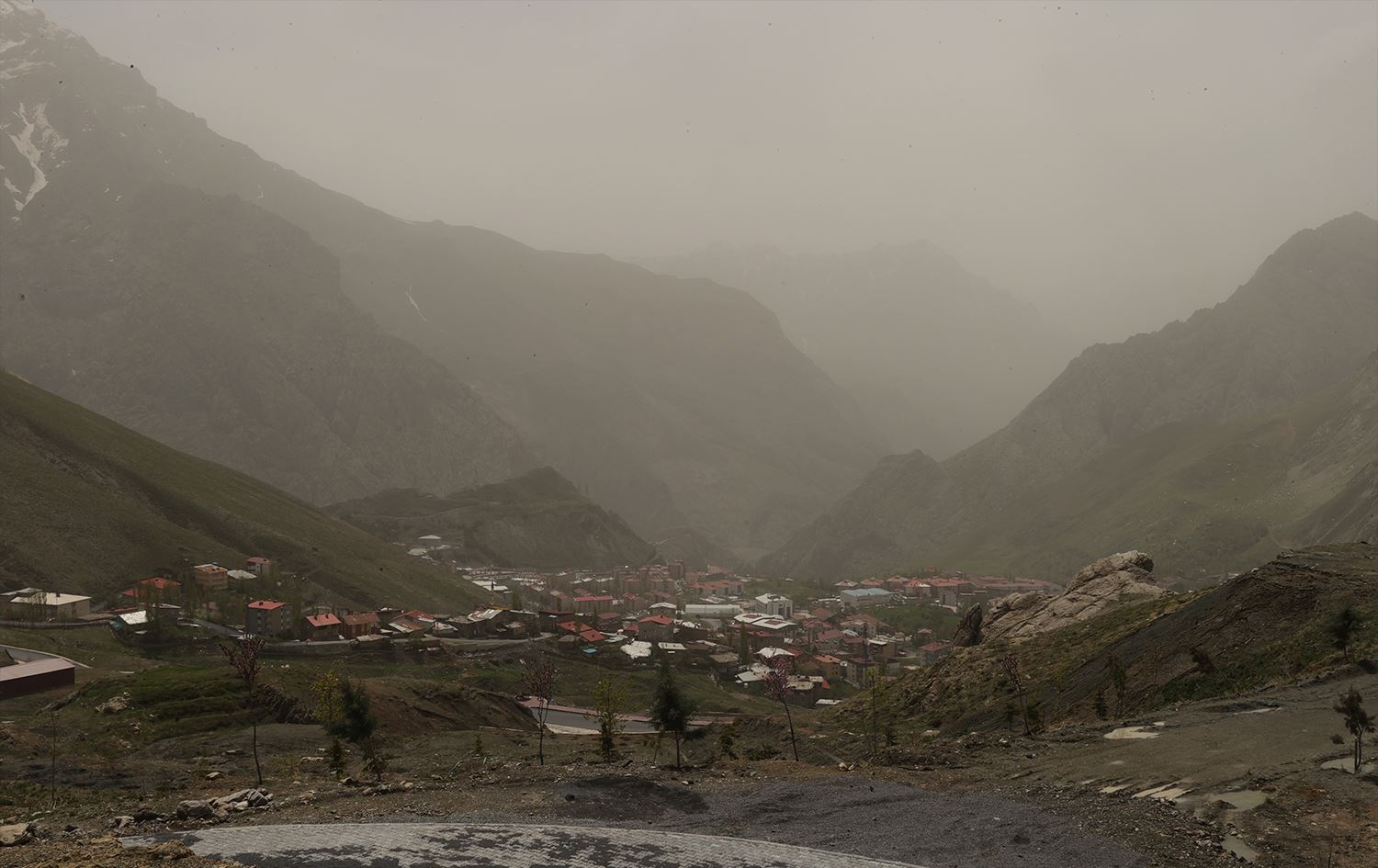 Li Colemêrgê toz bariya / Wêne: AA