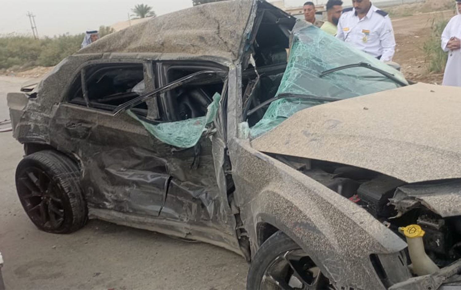 حادث سير عند مدخل بغداد يودي بحياة 3 أفراد من عائلة أربيلية