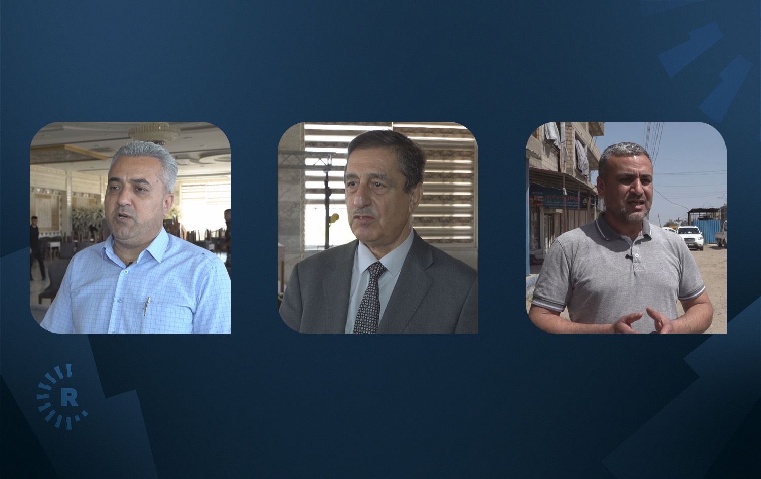 Feysel Yûsif. Telal Mihemed û Nûredîn Xaşo / Wêne û Vîdeo: Rûdaw