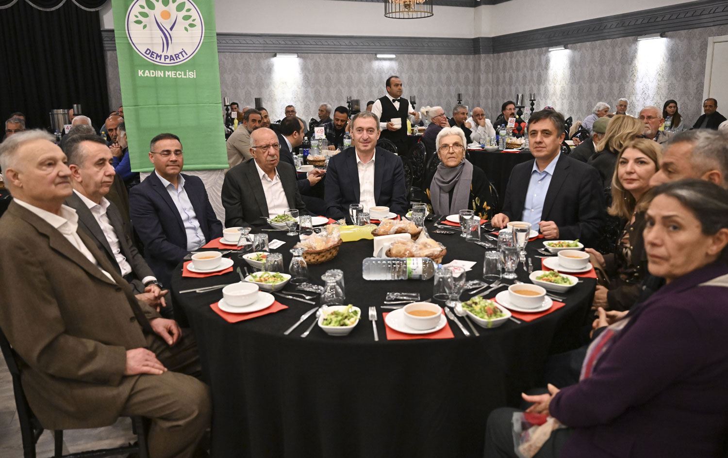 Bakirhan li Enqereyê di çalakiya piştgiriyê de axivî / Wêne: AA