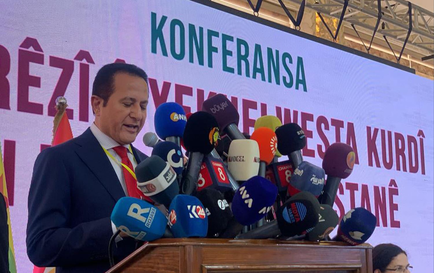 Dr. Hemîd Derbendî peyama Serok Mesûd Barzanî xwend\ Wêne û vîdeo: Rûdaw