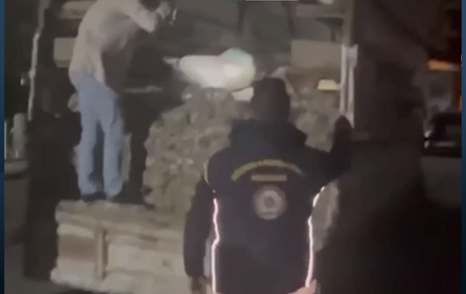 Kamyoneta ku koçber tê de hatin dîtin / Wêne: Ji ber dîmenan, AA