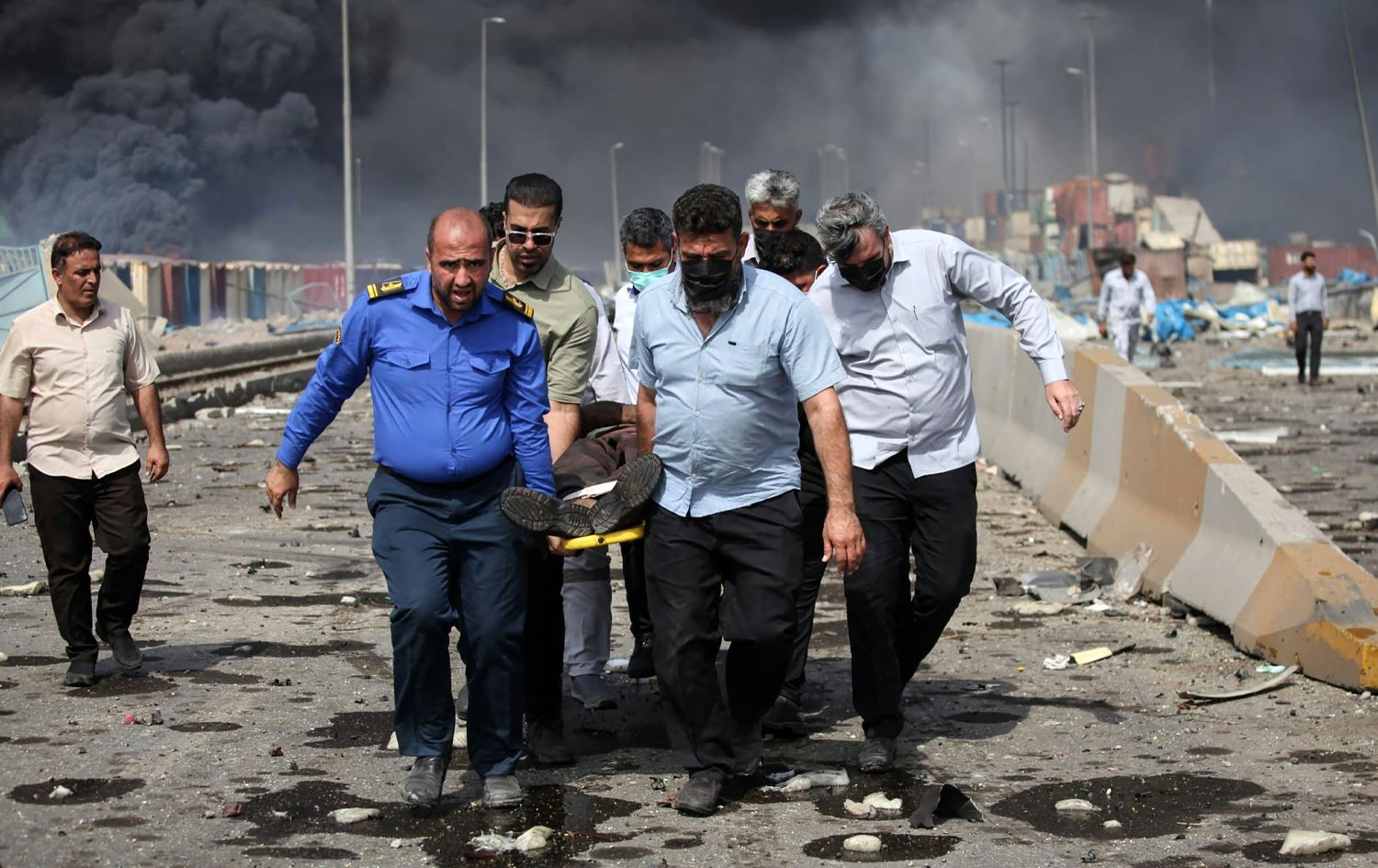 لە ئەنجامی تەقینەوەکەی بەندەر عەباس 25 کەس گیانیان لەدەستداوە