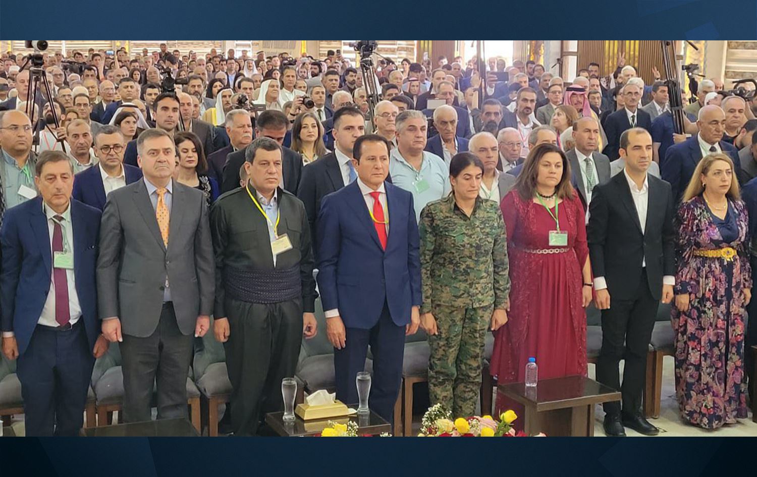 Konferansa Neteweyî ya Rojavayê Kurdistanê / Wêne: Medyaya civakî