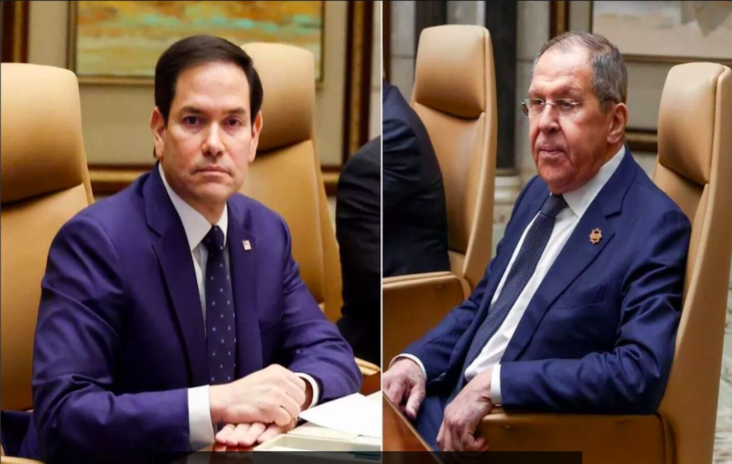 Marco Robio ve Sergey Lavrov / Fotoğraf: Sputnik