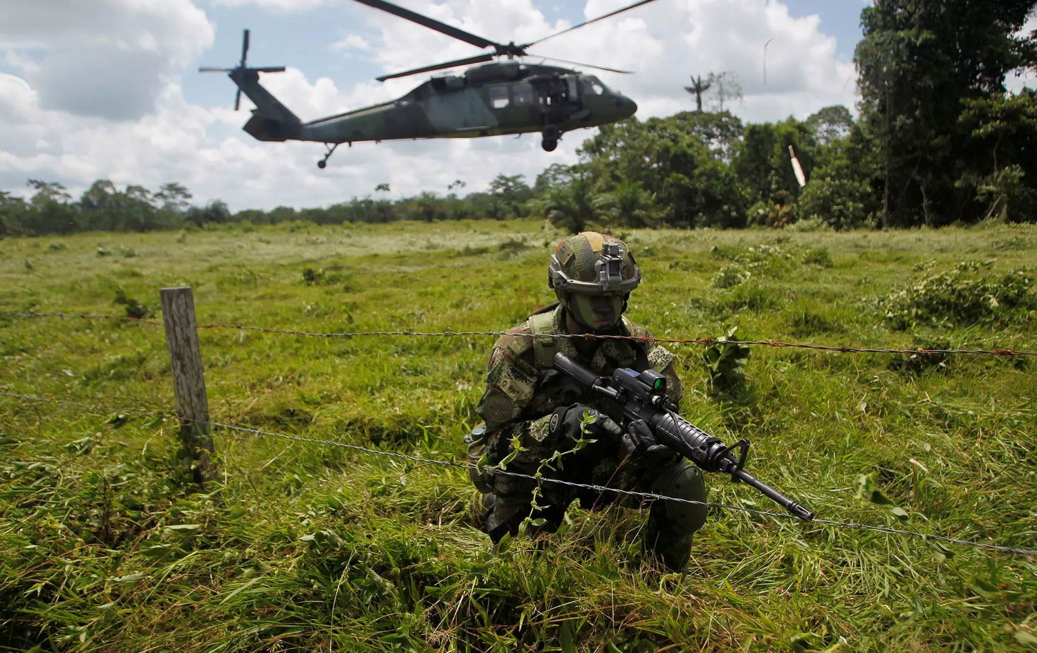 Leşkerekî Kolombiyayê / Fredy Builes-Reuters