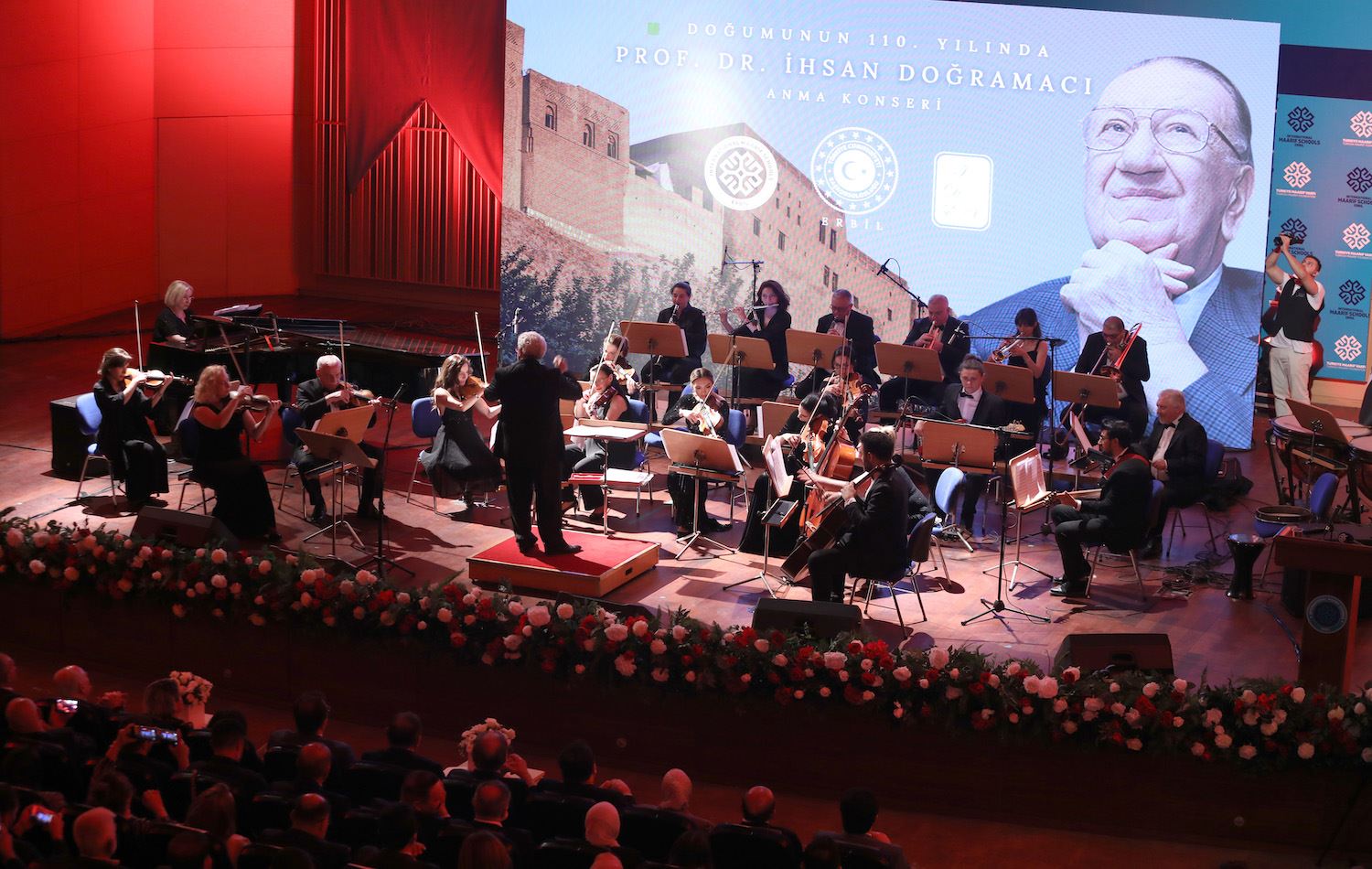 Erbil'de Doğramacı için konser gerçekleştirildi / Fotoğraf: AA 