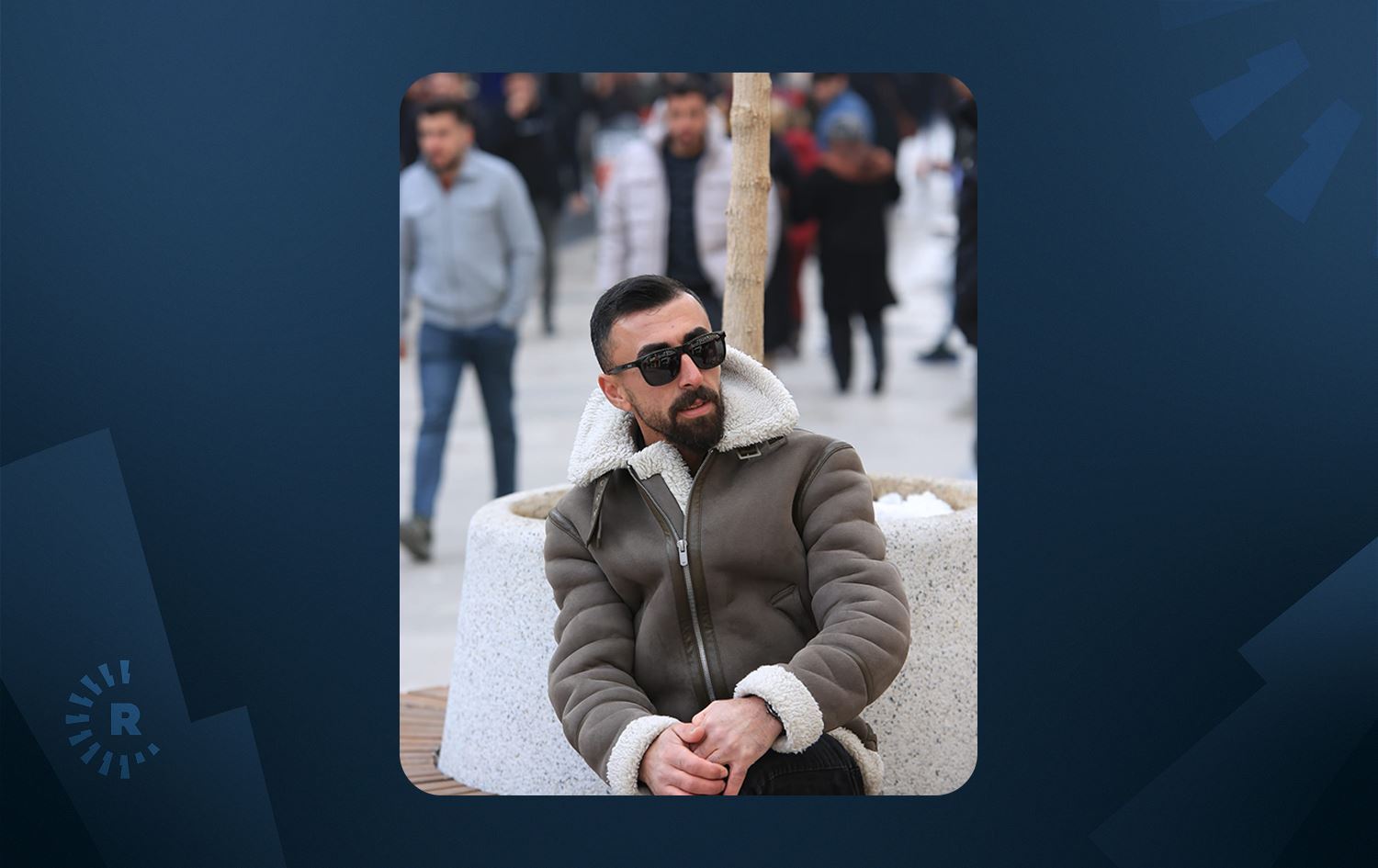 Li Wanê karkerek ji avahiyê ket û mir