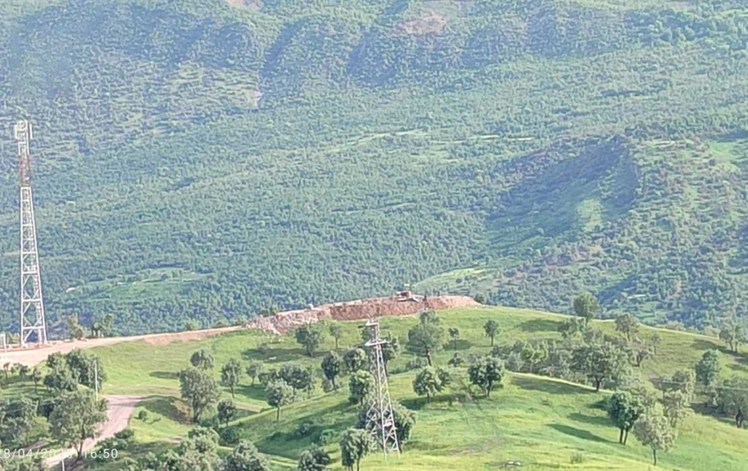 Ew cihê ku doh êrişa dronê lê hatiye kirin\ Wêne: Arşîv