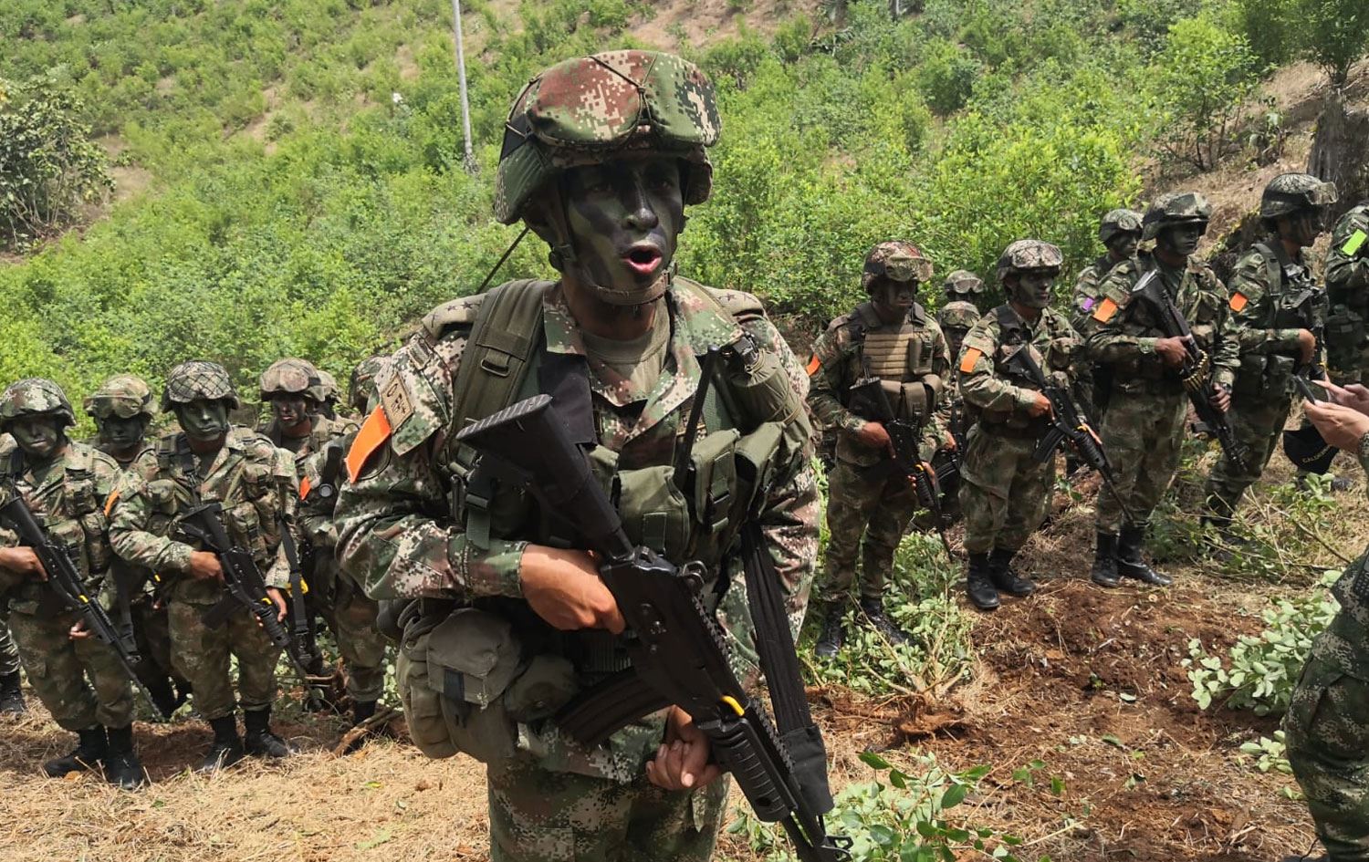 Leşkerên Kolombiyayê / Wêne: Wezareta Parastinê ya Kolombiyayê-Arşîv