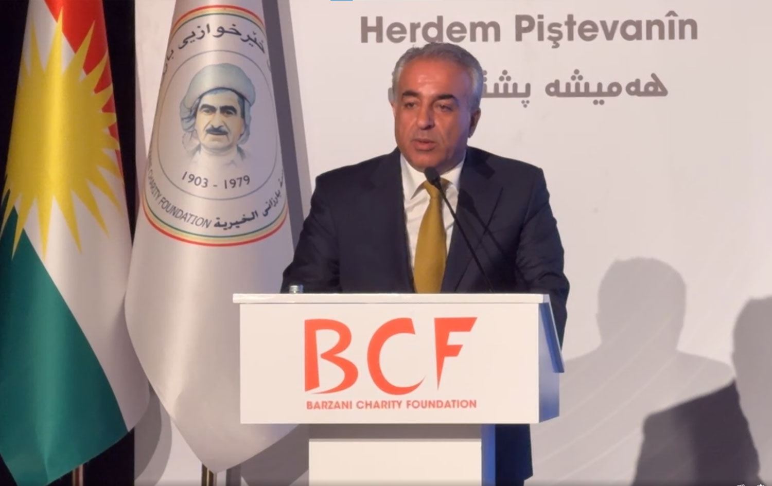 Serokê Dezgeha Xêrxwaziyê ya Barzanî (BCF) Mûsa Ehmed / Wêne: Rûdaw