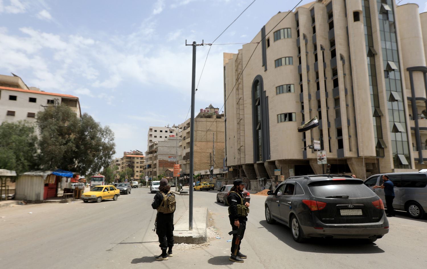 Hêzên Hikûmeta Sûriyeyê li Ceremanayê\ Wêne. AA