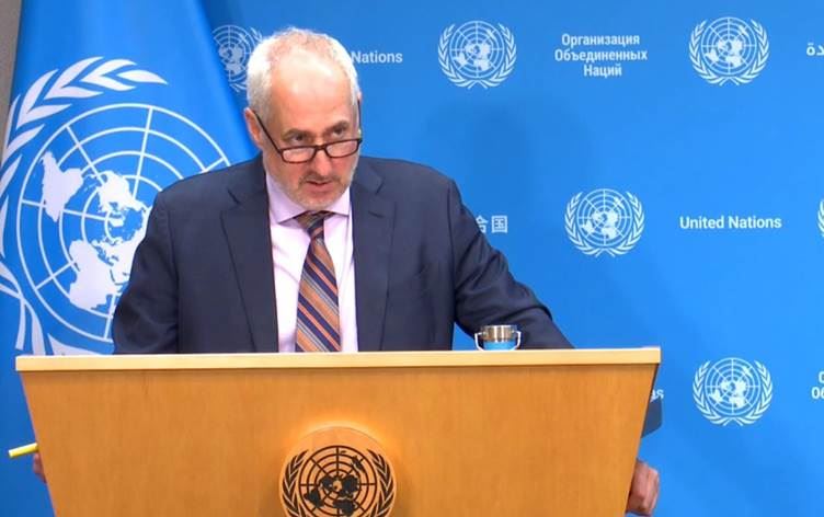 M Genel Sekreter Sözcüsü Stephane Dujarric