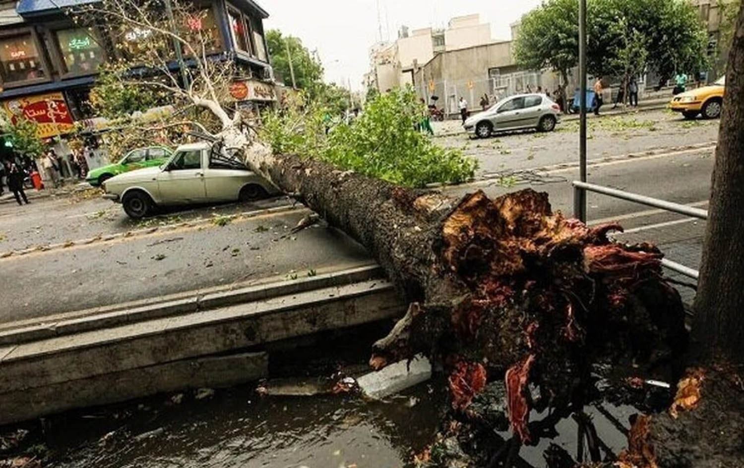 فریاکەوتنی ئێران: لە ئەنجامی زریان و رەشەبا 7 کەس گیانیان لەدەستدا