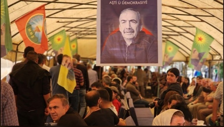 Sırrı Süreyya Önder için Rojava’da taziye kuruldu