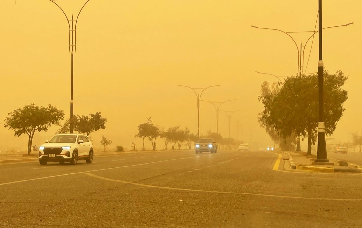 پزیشکێک بۆ ئەوانەی رەبۆیان هەیە؛ لەکاتی خۆڵبارین، لە ماڵەوە نەیەنە دەرەوە