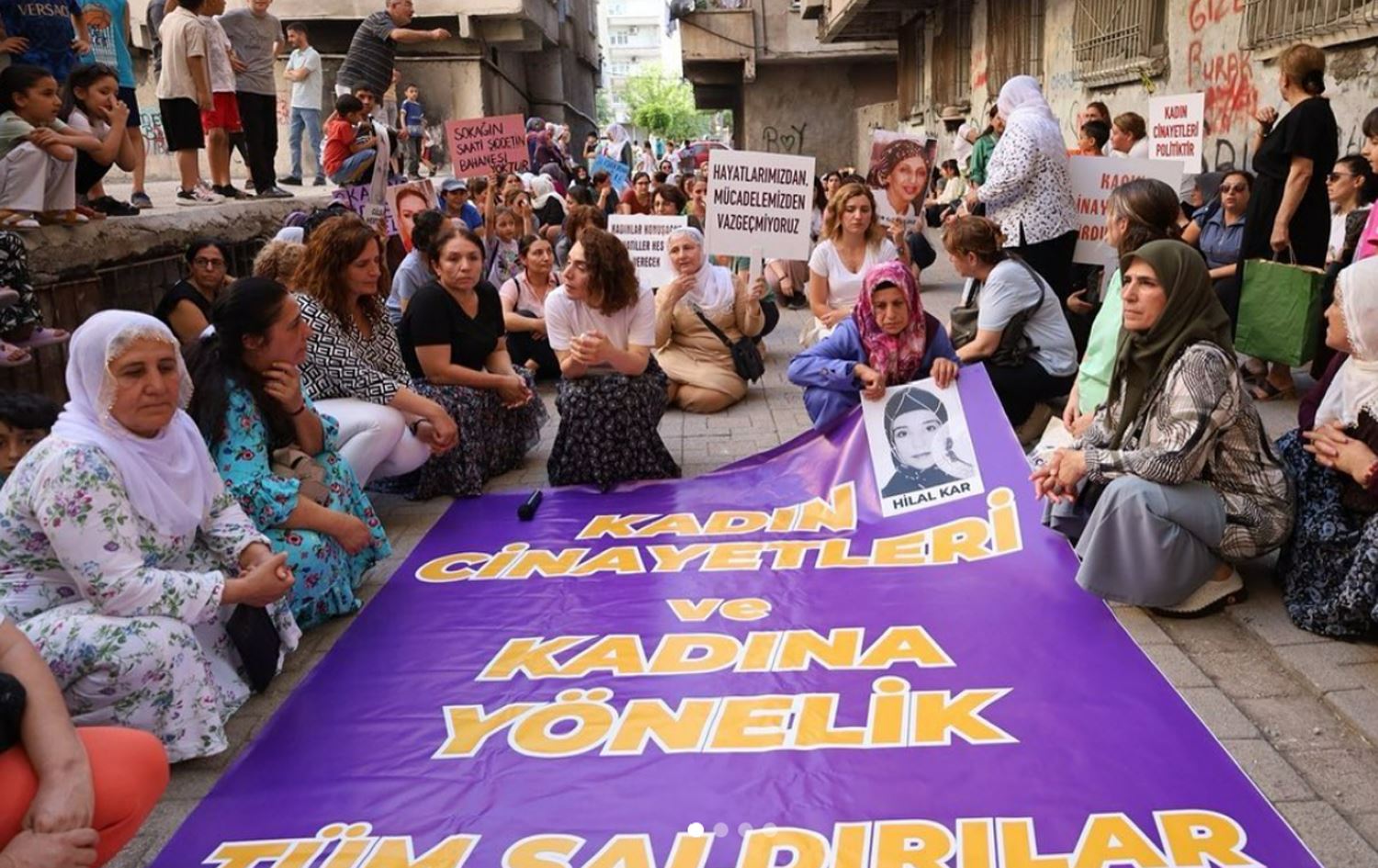 Çalakiya li dijî kuştina jinan / Wêne: Bianet