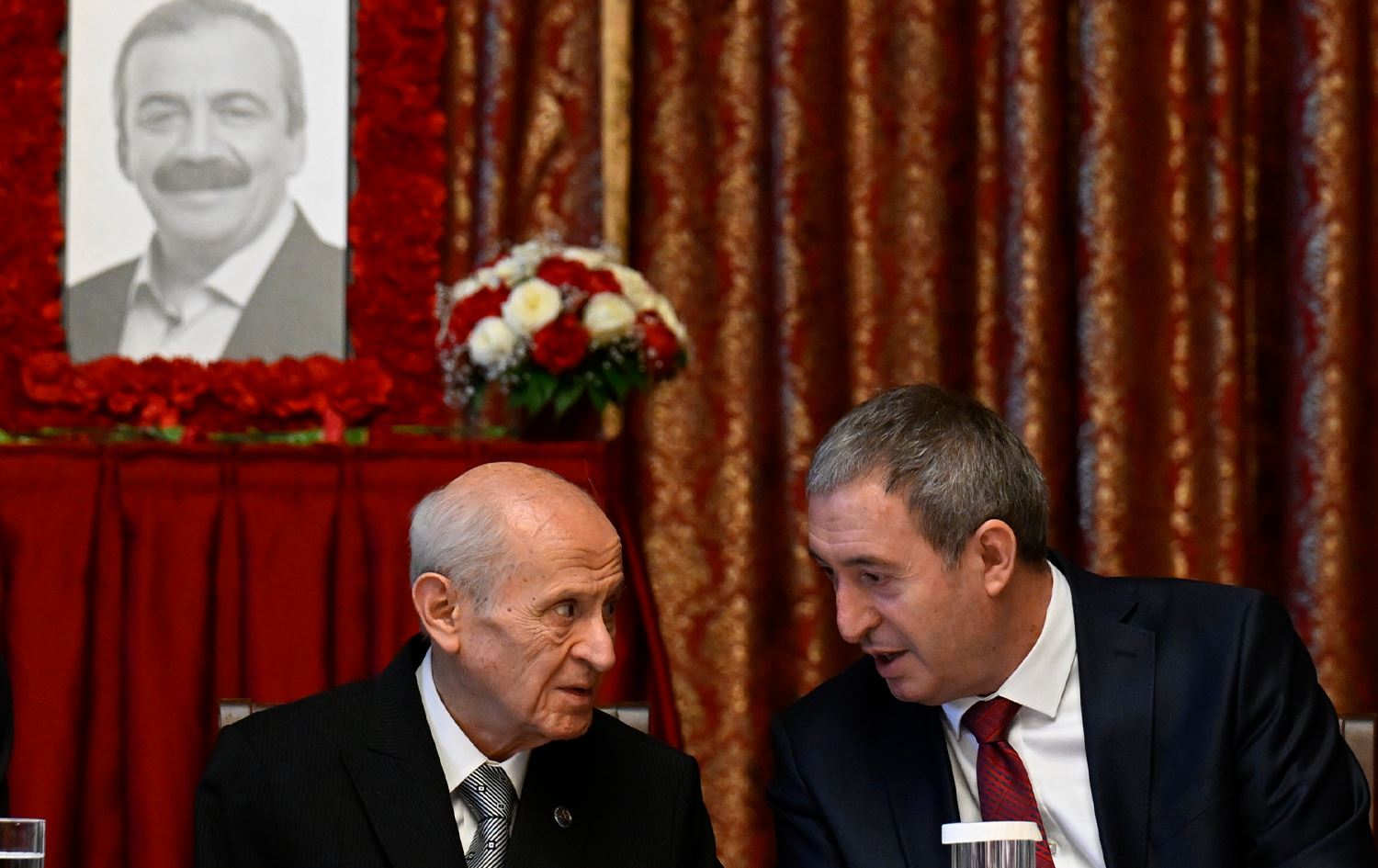 Devlet Bahçelî û Tuncer Bakirhan / Wêne: AA