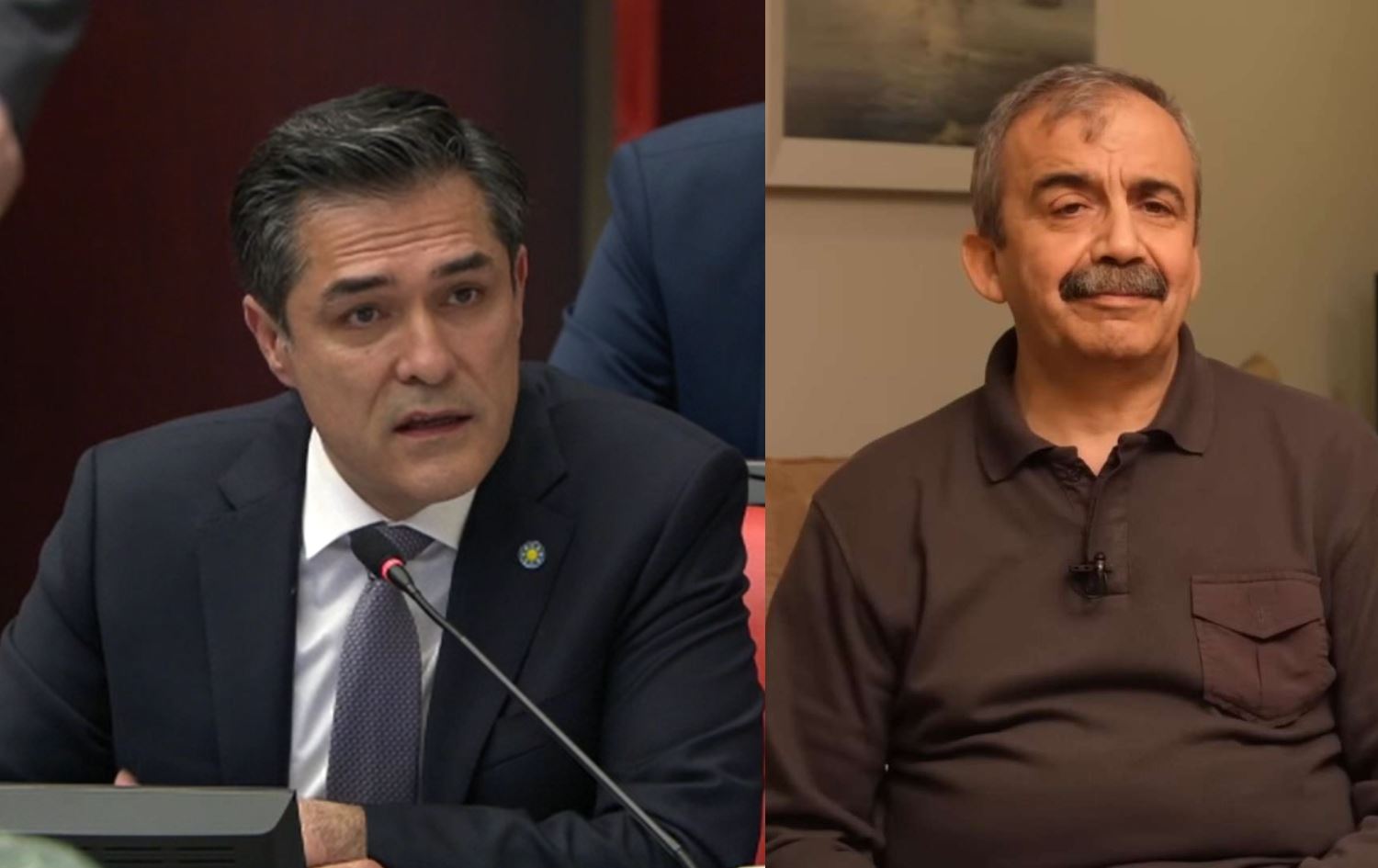 İYİ Parti Grup Başkanvekili Buğra Kavuncu ve Sırrı Süreyya Önder