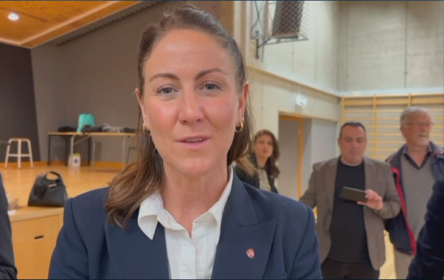 Wezîra Kar û Karûbarên Civakî ya Norweçê Tonje Brenna / Wêne: Ji dîmenan