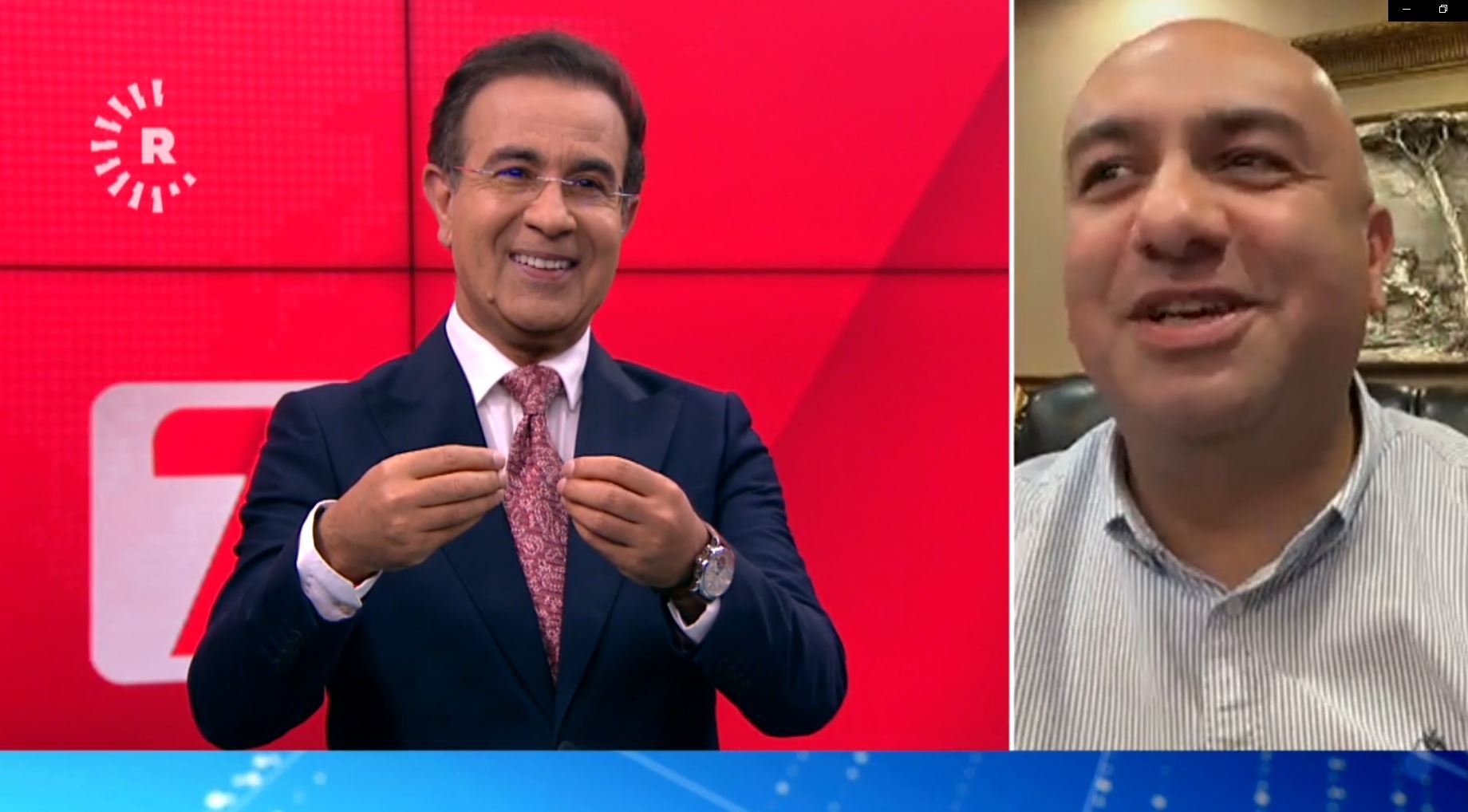 Çetiner Çetin, Rûdaw canlı yayınında Dilbixwin Dara’nın sorularını cevapladı. / Video alıntısı / Rûdaw