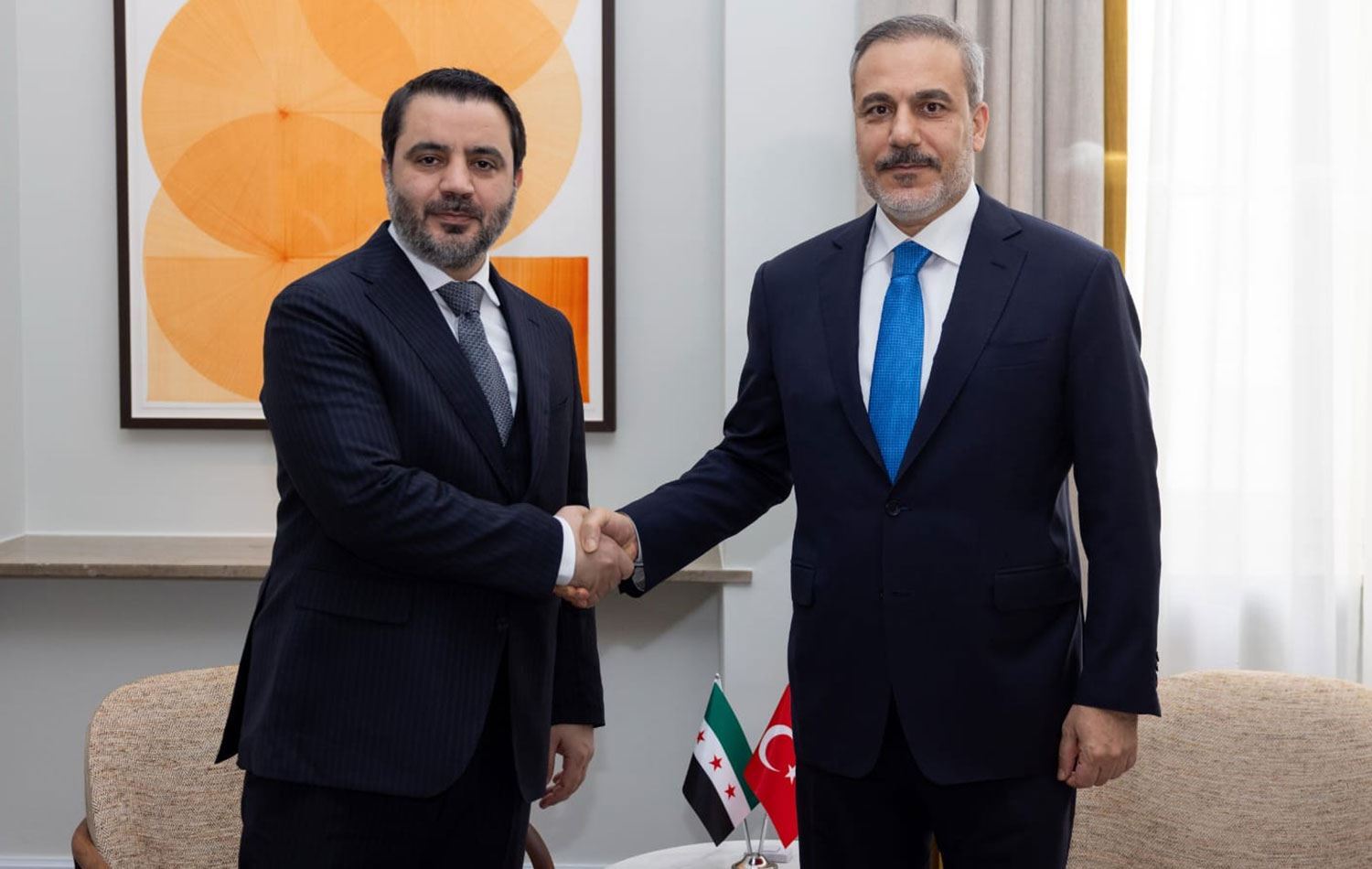 Türkiye ve Suriye dışişleri bakanı 