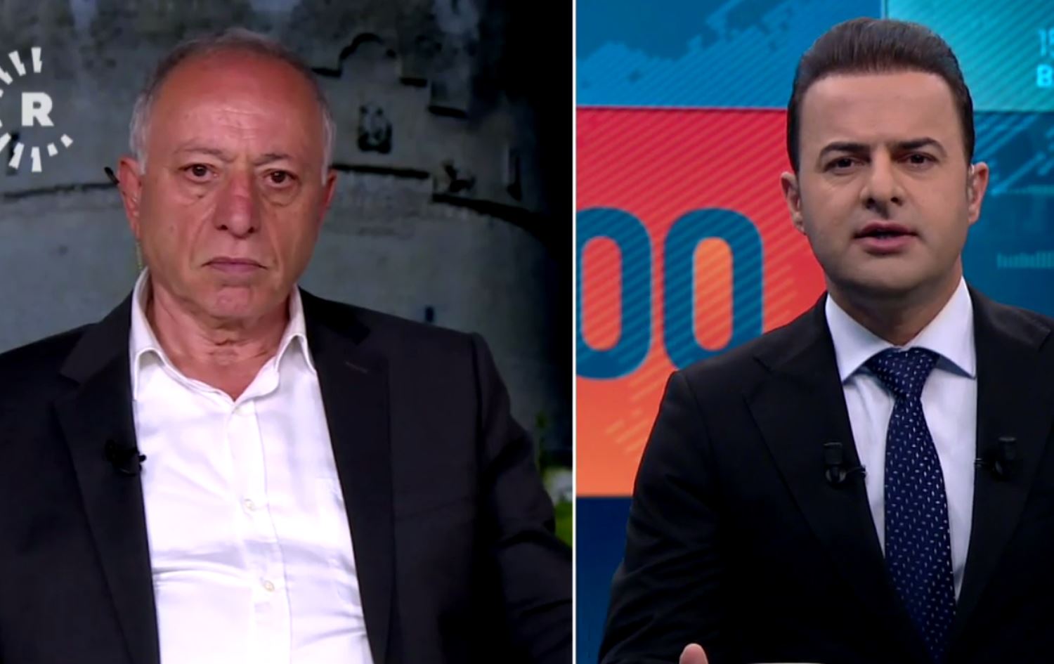 Hasan Ozguneş û Dildar Herkî\ Wêne û vîdeo: Rûdaw