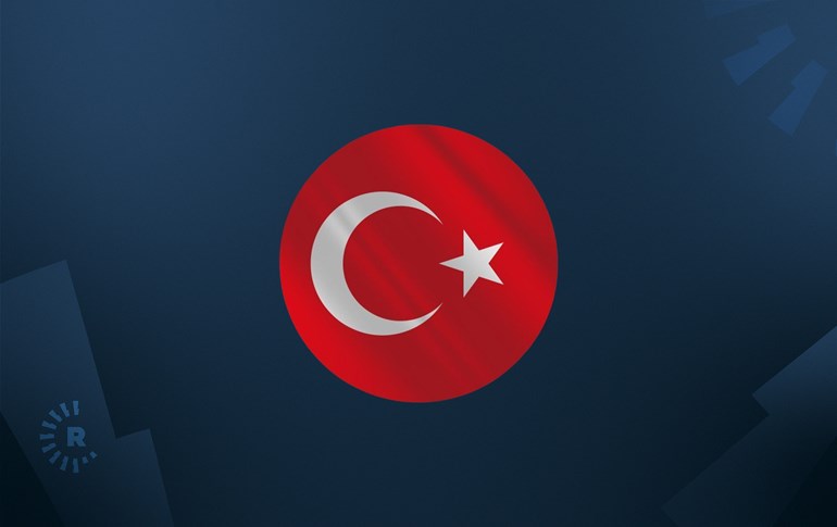 Flag of Turkey. Graphic: Rudaw