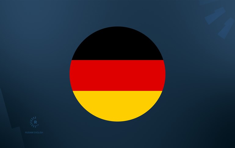German flag. Graphic: Rudaw 