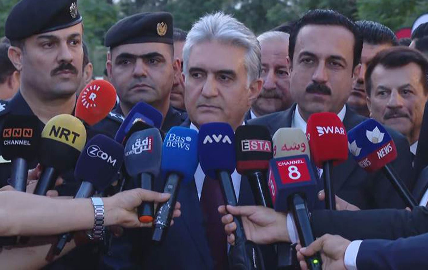 Kürdistan Bölgesi İçişleri Bakanı Reber Ahmed,