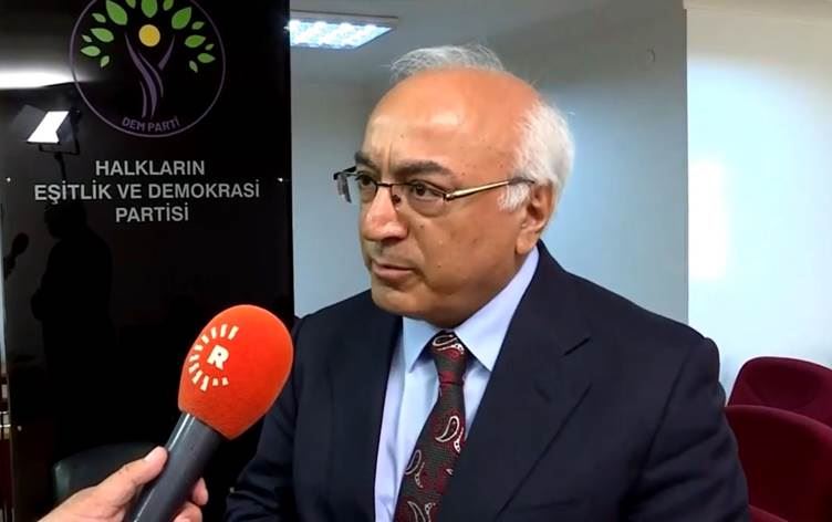 Hevberdevkê Komîsyona Hiqûqê ya DEM Partiyê Ozturk Turkdogan / Wêne: Rûdaw