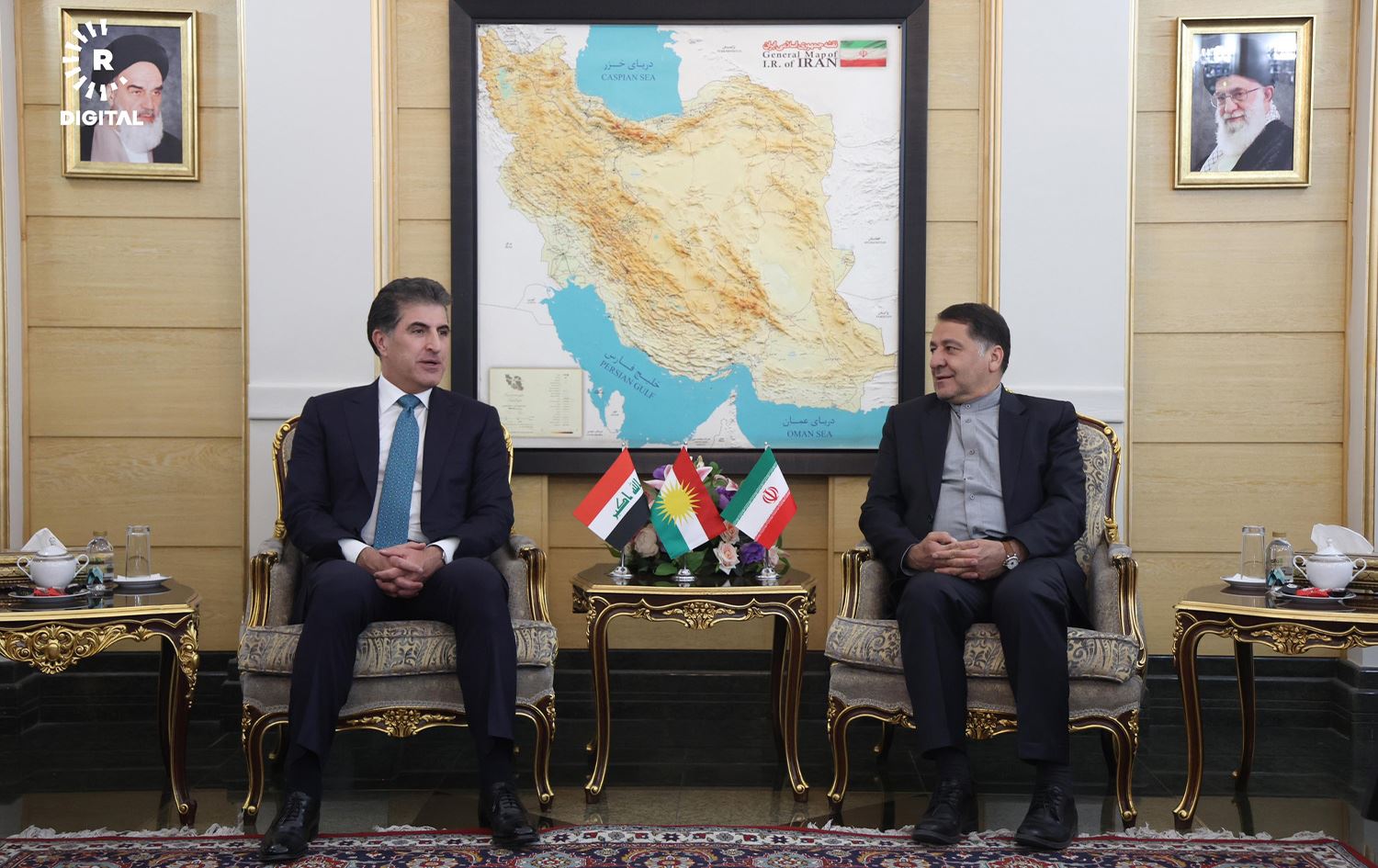 Neçirvan Barzani Tahran’da: Bölgesel işbirliği ve istikrar gündemde  