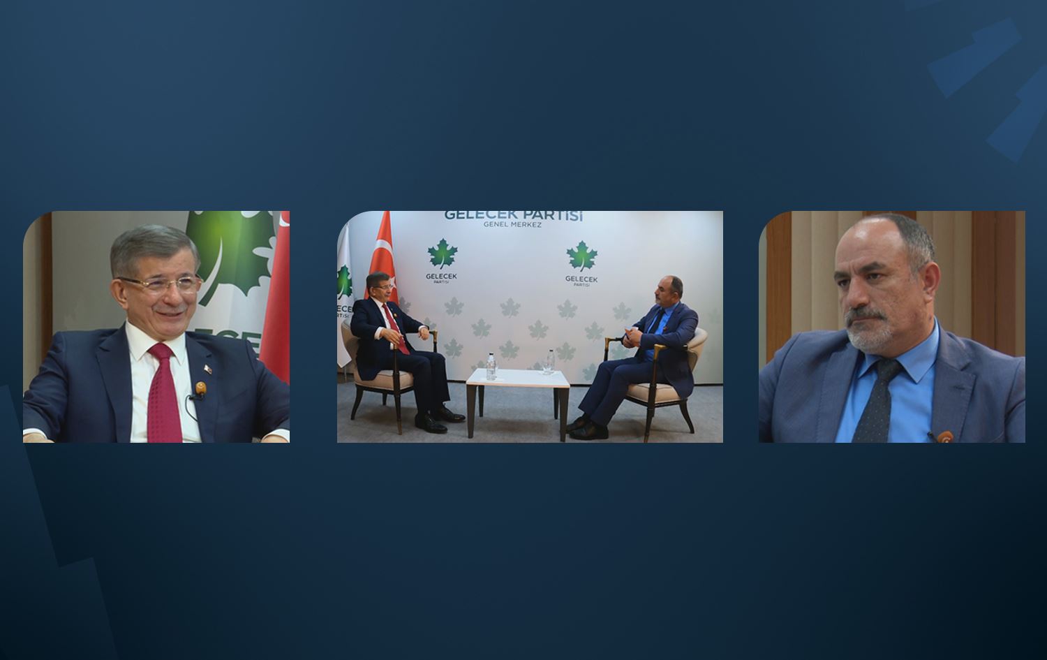 Şewket Herkî û Ahmet Davutoglu \ Wêne û Vîdeo: Rûdaw