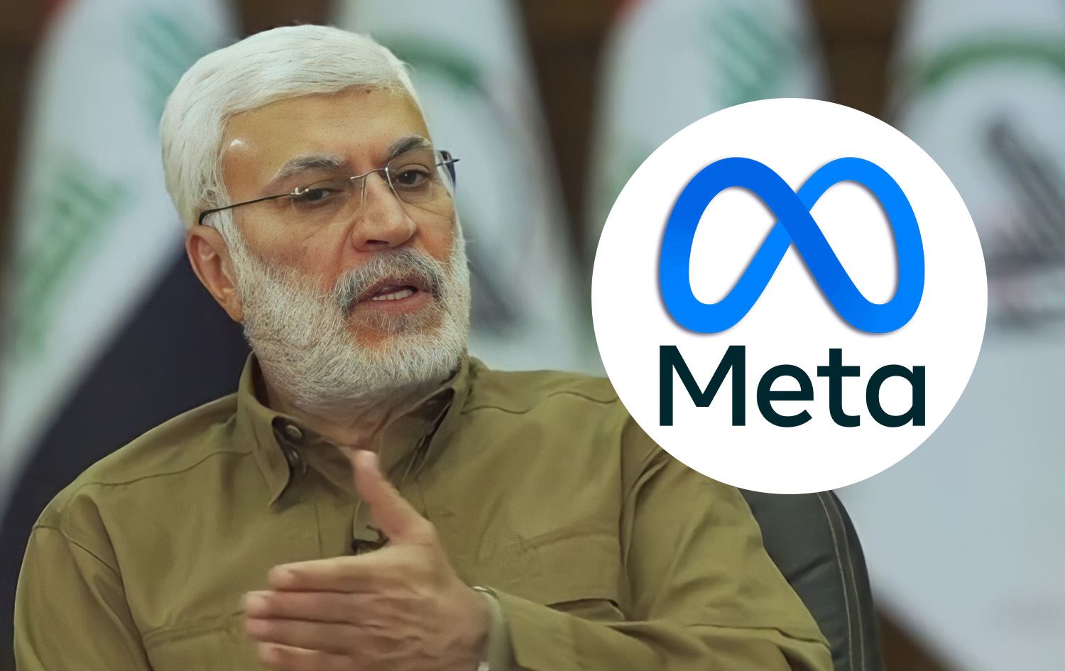 حەشدی شەعبى بۆ فەیسبووک و ئینستاگرام: قەدەخەکردنى ئەبو مەهدى موهەندیس هەڵبگرن