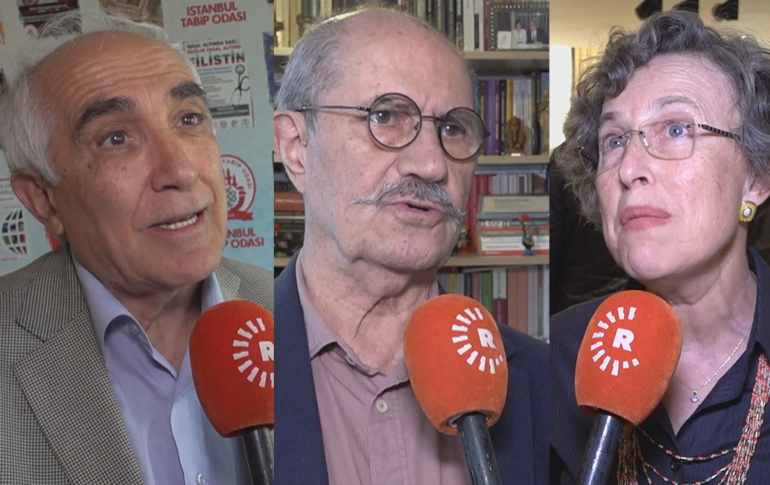 Celalettîn Can, Umît Firat û Fîlîz Kerestecîoglu / Wêneû û vîdeo: Rûdaw