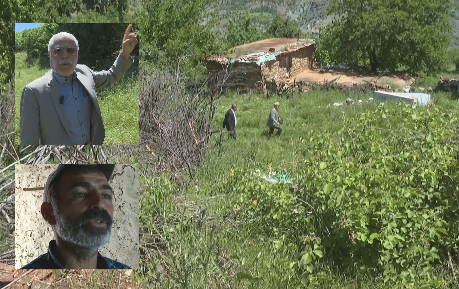 AMED - Kurd daxwaza avakirina gundên xwe yên şewitandî dikin: ‘Wan jiyana me jî şewitand’