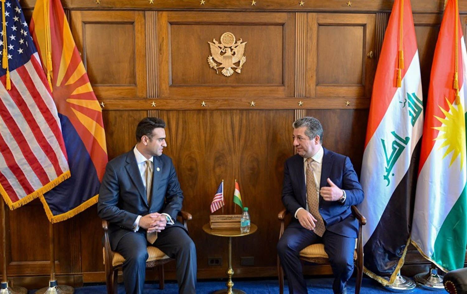 کۆنگرێسمانێکی ئەمریکی بۆ مەسرور بارزانی: شانازی دەکەم کە نەنکم کوردە