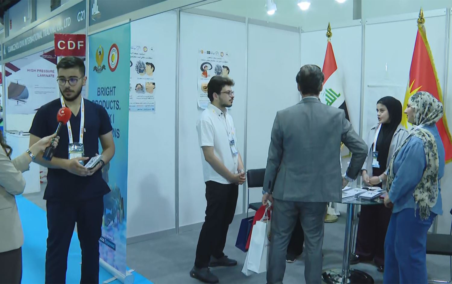 لە پێشانگەی نێودەوڵەتیی بیناسازی و وزە هۆشیاریی دژی تووتن بڵاو دەکرێتەوە