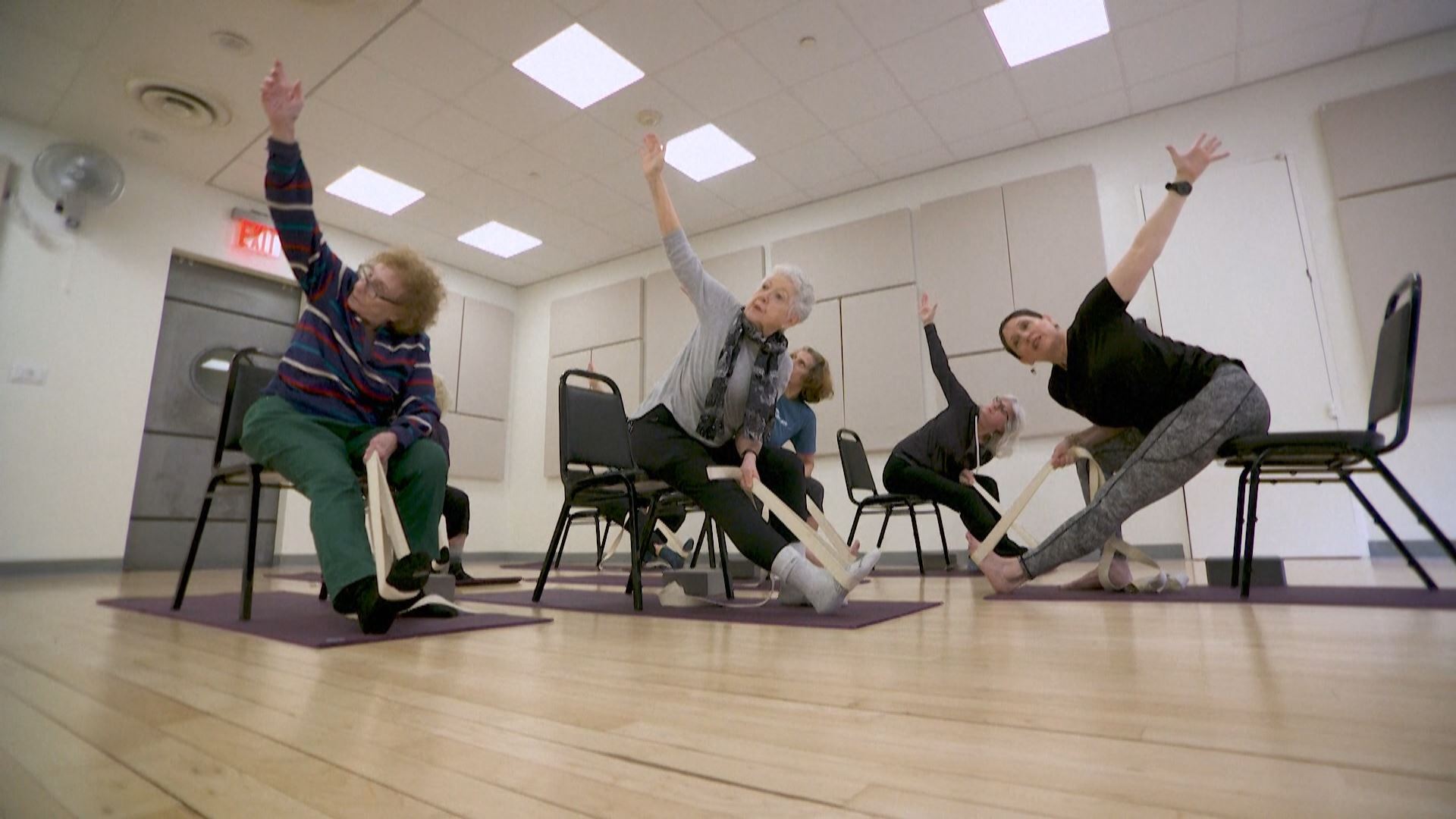 تەکنیکێکی نوێی یۆگا بۆ بەساڵاچووان تاقیدەکرێتەوە