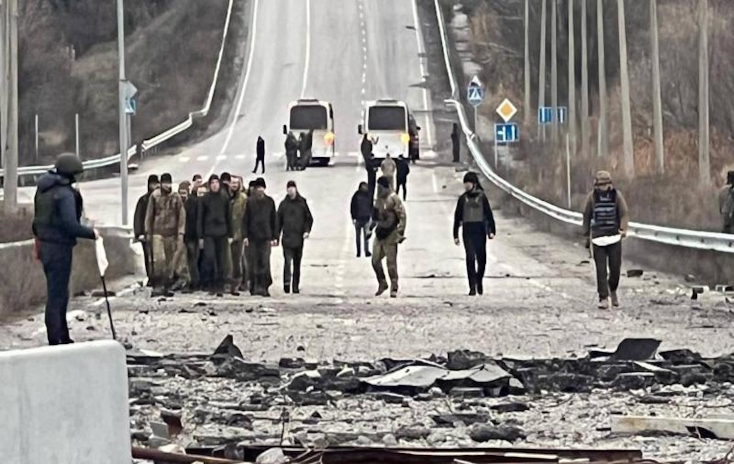 İlk takas / Fotoğraf: X 